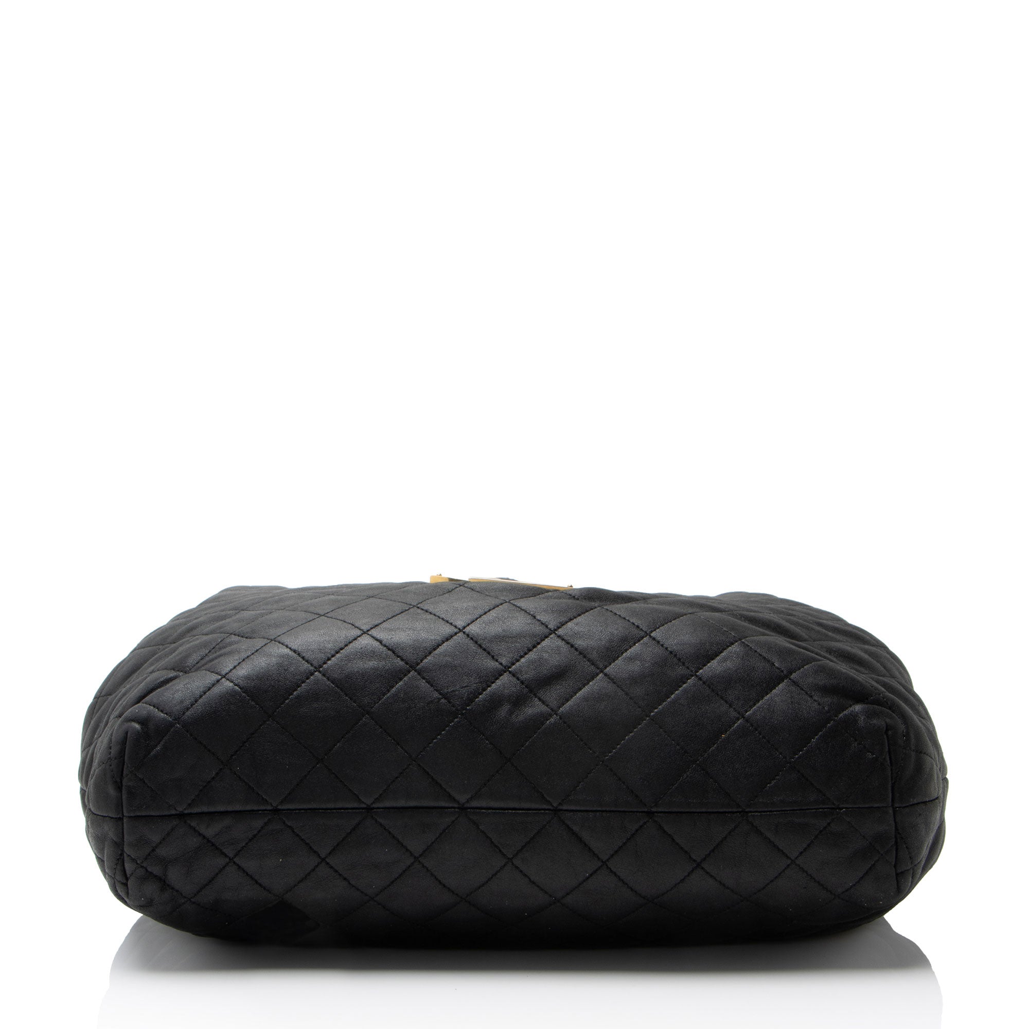 Saint Laurent Quilted Lambskin Monogram Icare Maxi Shopping Tote