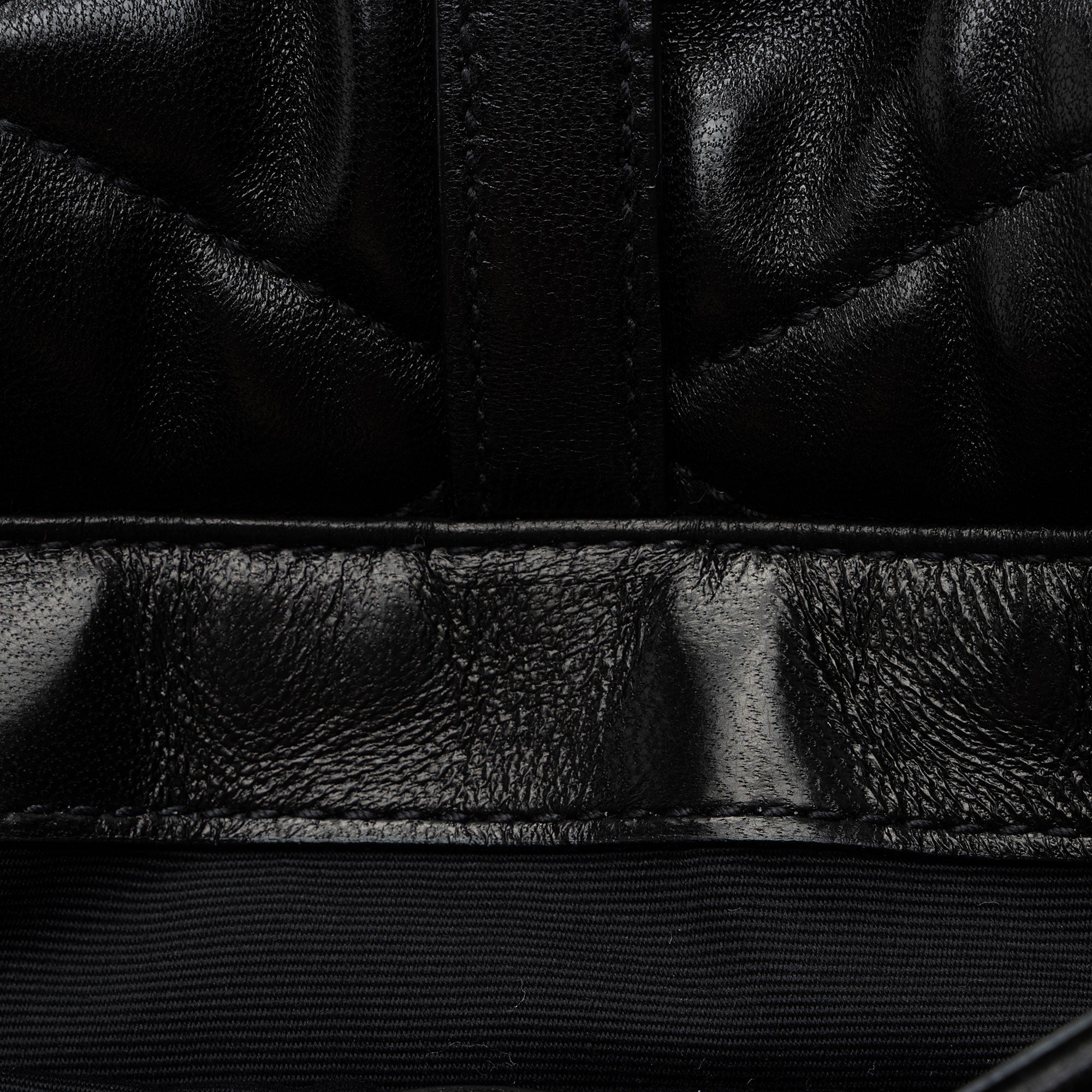 Saint Laurent Quilted Lambskin Monogram Le 57 Hobo