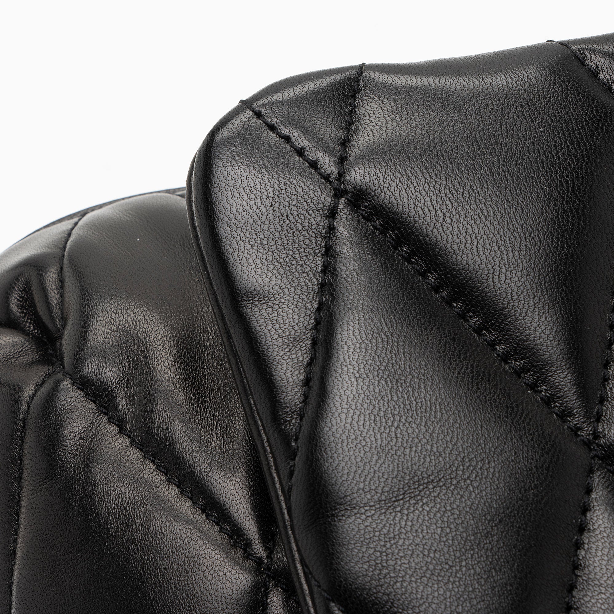 Saint Laurent Quilted Lambskin Monogram Le 57 Hobo (SHF-Yp8piY)