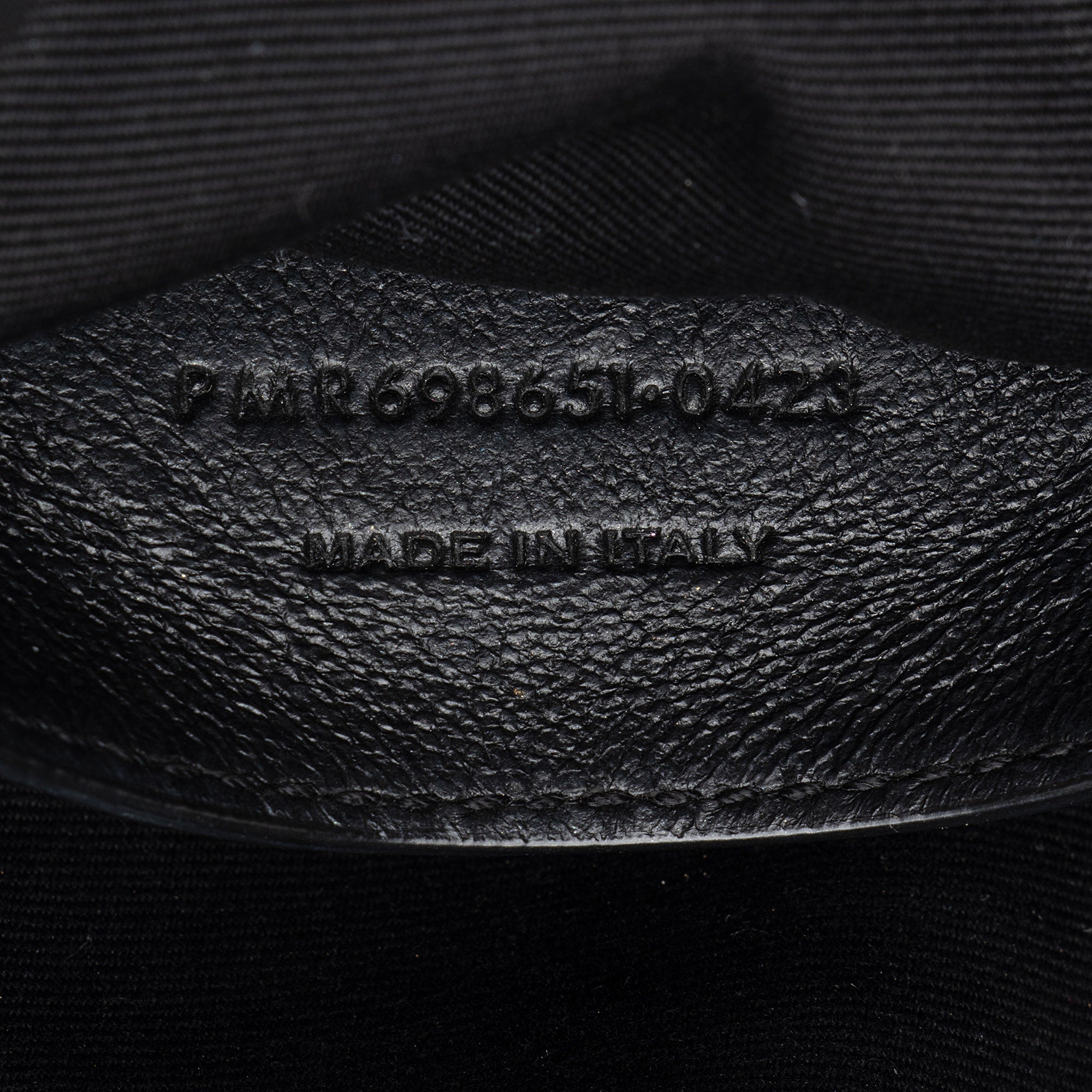 Saint Laurent Quilted Lambskin Pouch