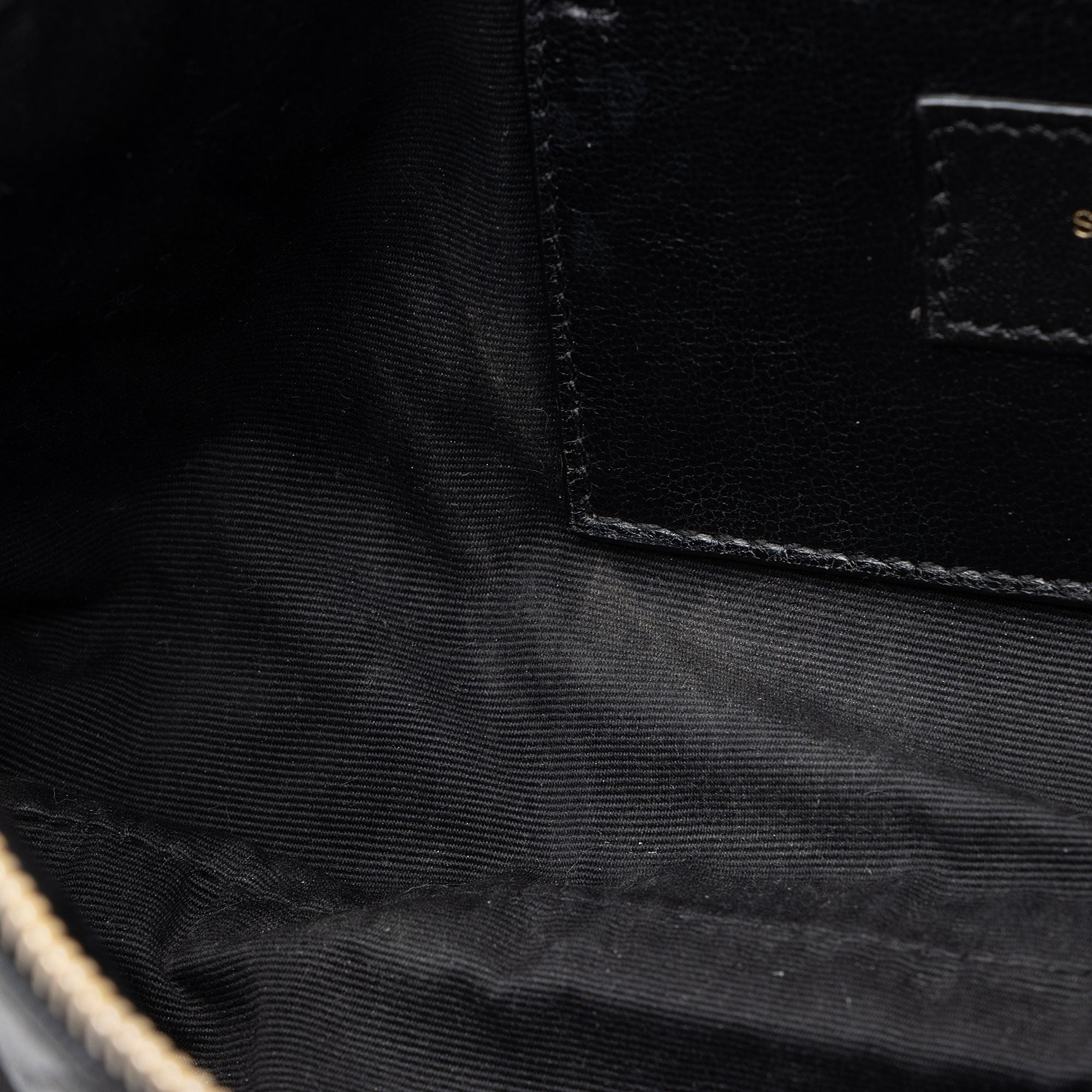Saint Laurent Quilted Lambskin Pouch