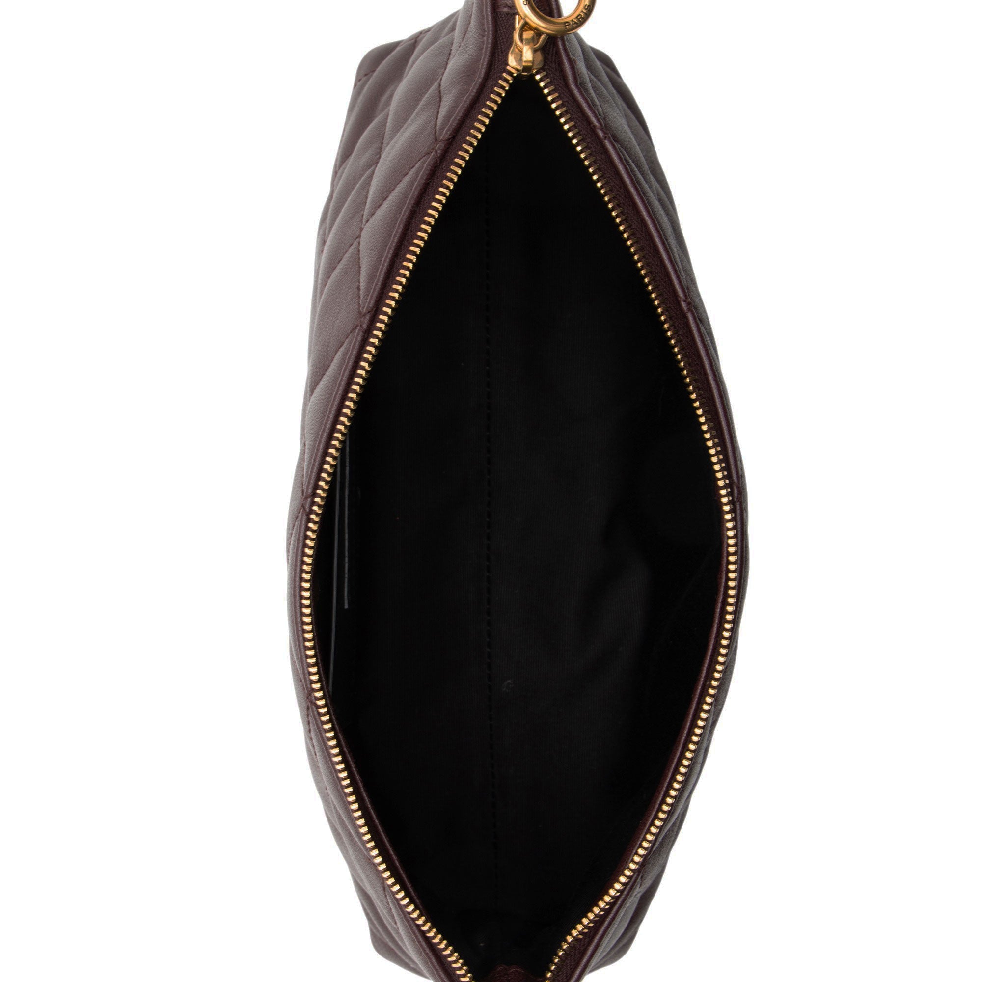Saint Laurent Quilted Lambskin Pouch
