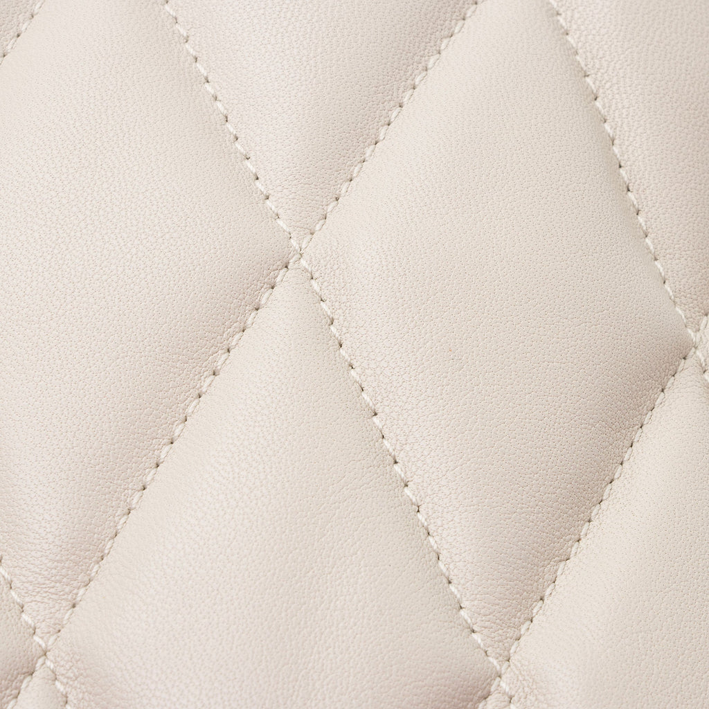 Saint Laurent Quilted Lambskin Puffer Sade Clutch (SHF-Acb2VB)