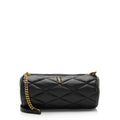 Saint Laurent Quilted Lambskin Sade Mini Tube Bag (SHF-WvSgLo)