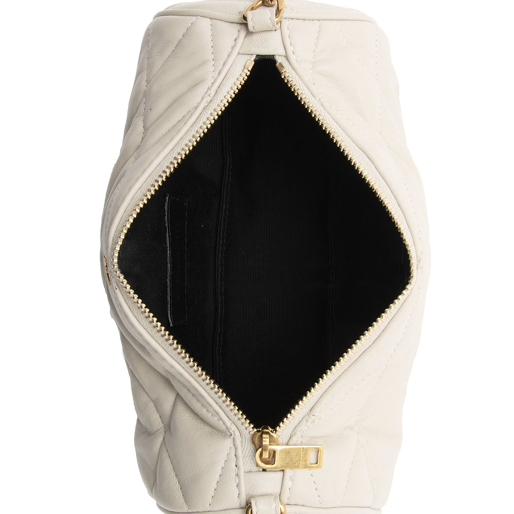 Saint Laurent Quilted Lambskin Sade Mini Tube Bag (SHF-SBssyh)