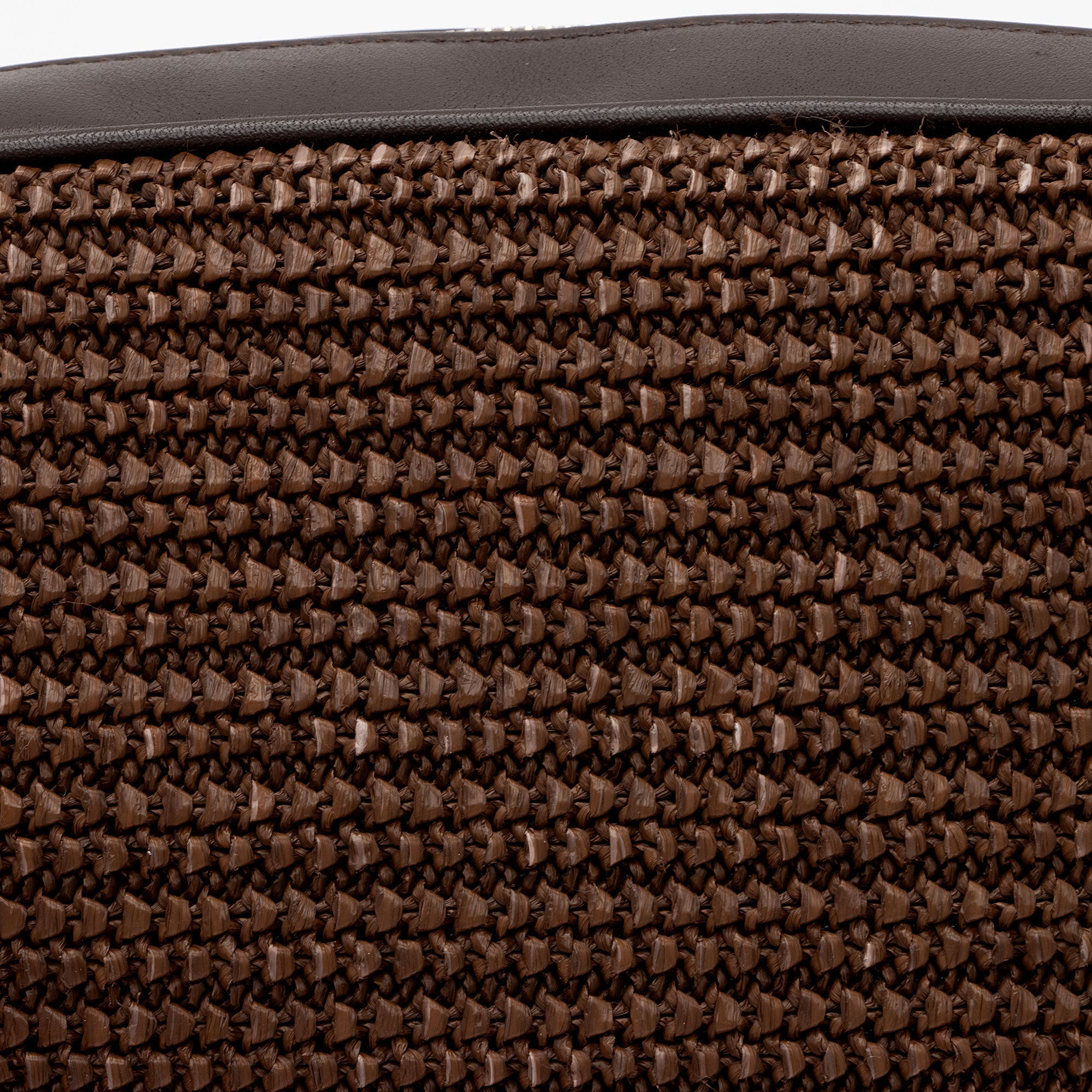 Saint Laurent Raffia Calfskin Monogram Lou Camera Bag (SHF-PUUOKP)