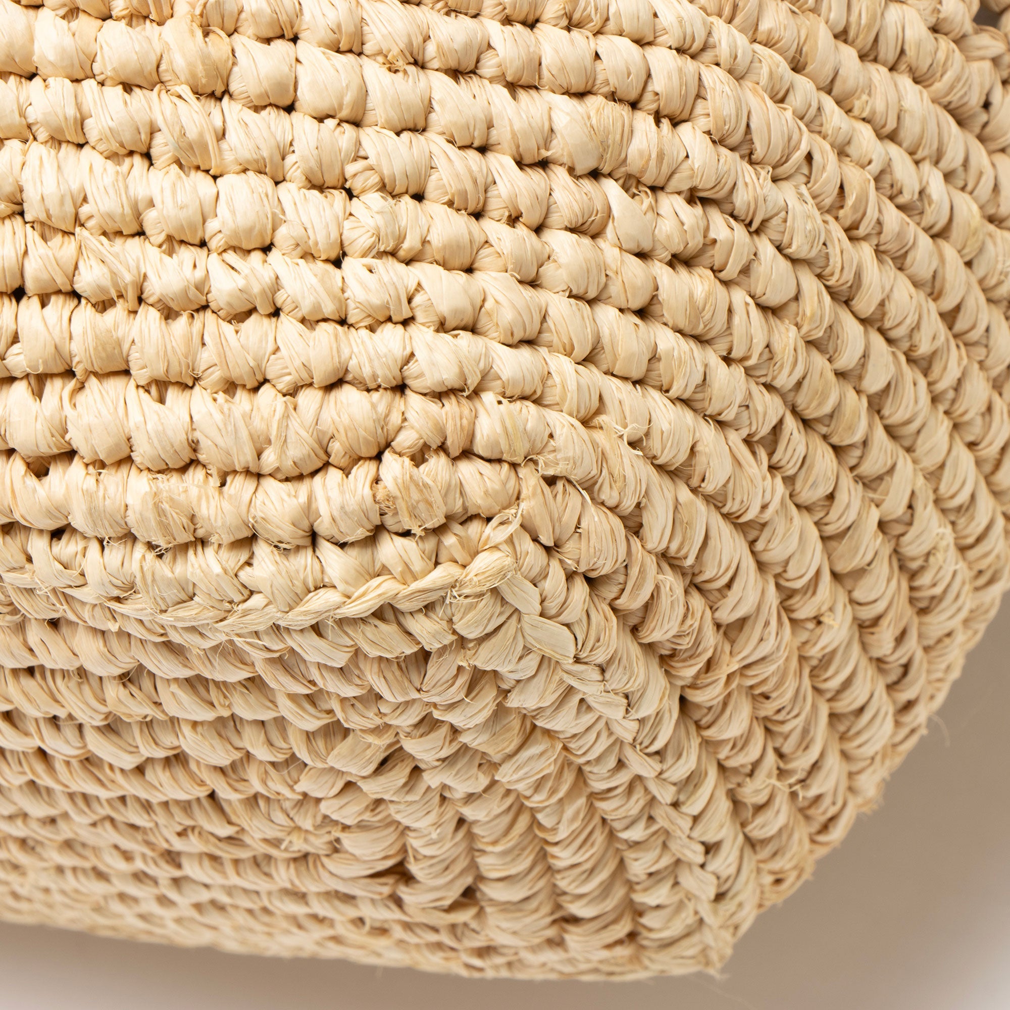Saint Laurent Raffia Monogram Icare Maxi Shopping Tote