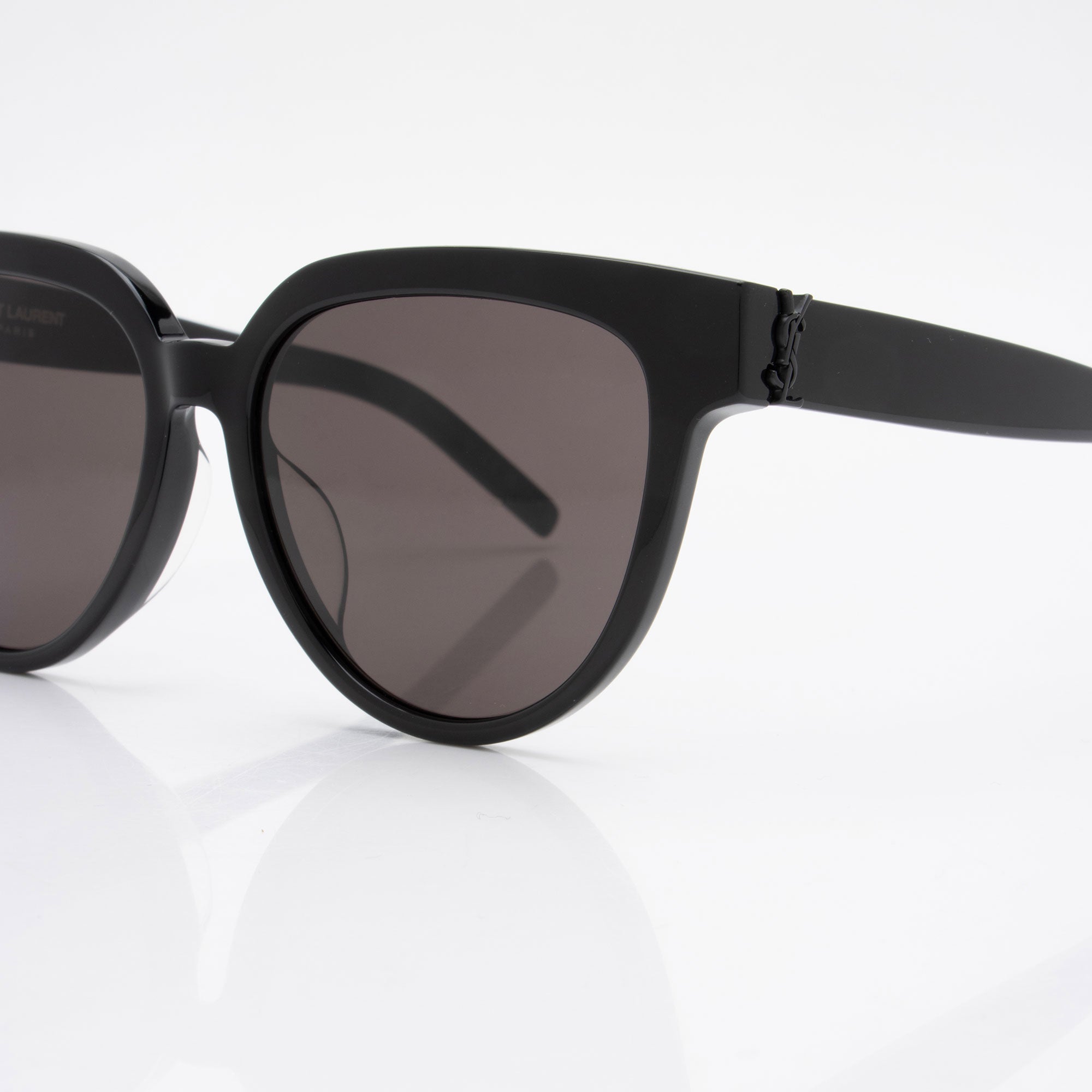 Saint Laurent Monogram Round Sunglasses