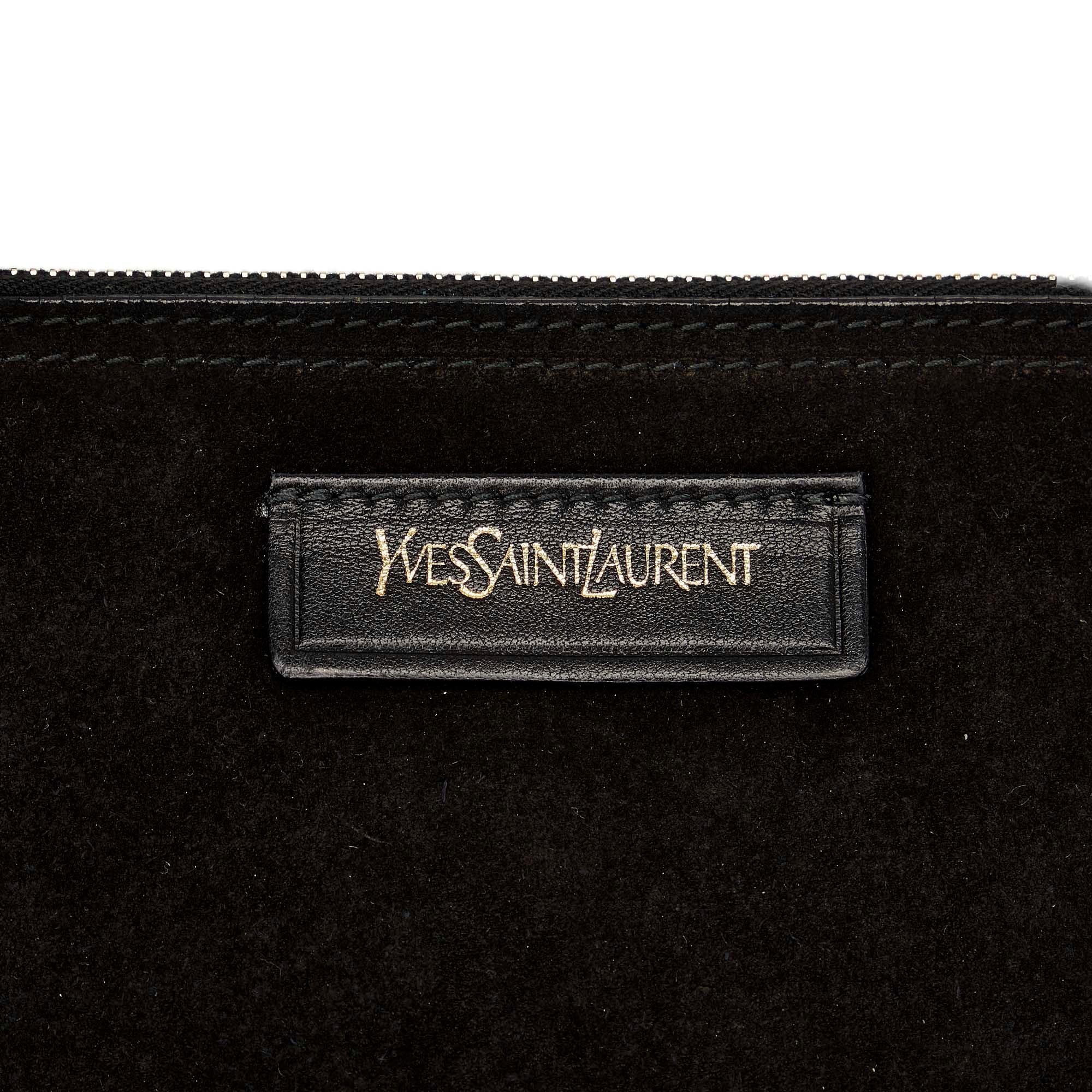 Saint Laurent Sac Muse Patent Leather Handbag (SHG-21584)