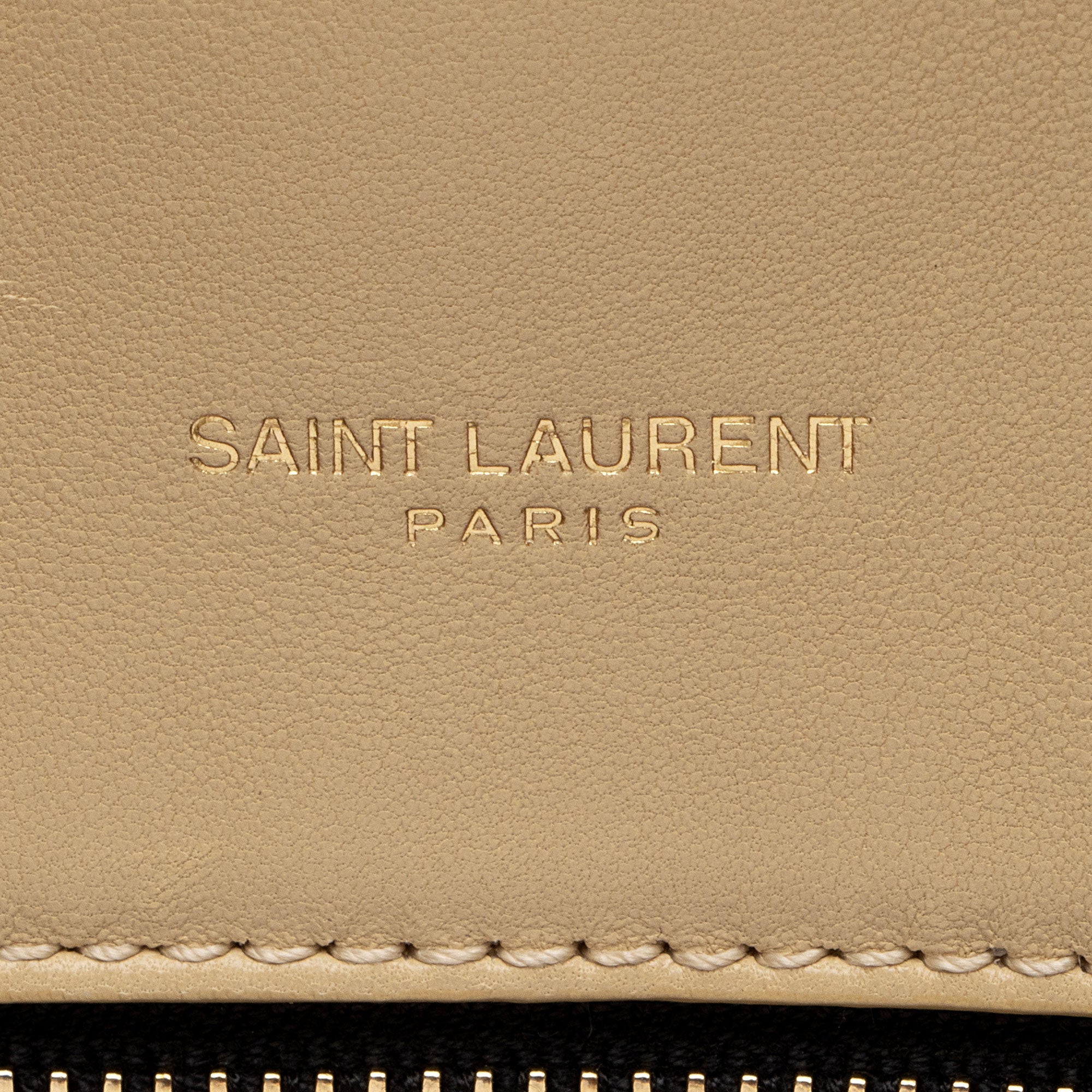 Saint Laurent Shearling Lambskin Puffer Sade Clutch - FINAL SALE (SHF-OG4bp5)