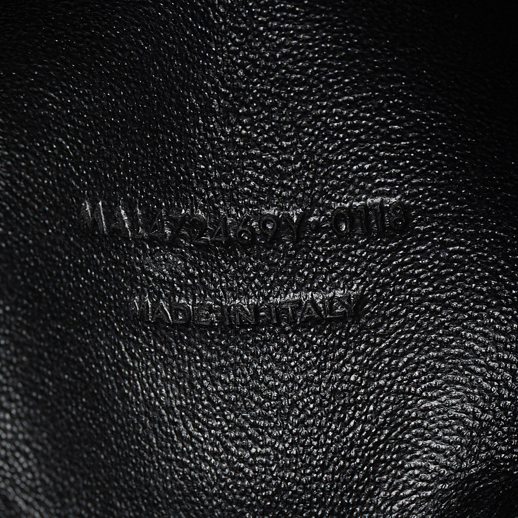 Saint Laurent Smooth Calfskin Baby Monogram Cabas Tote