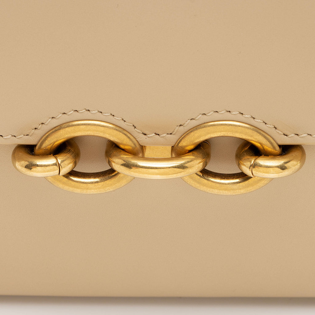 Saint Laurent Smooth Calfskin Le Maillon Shoulder Bag (SHF-tgPMeo)