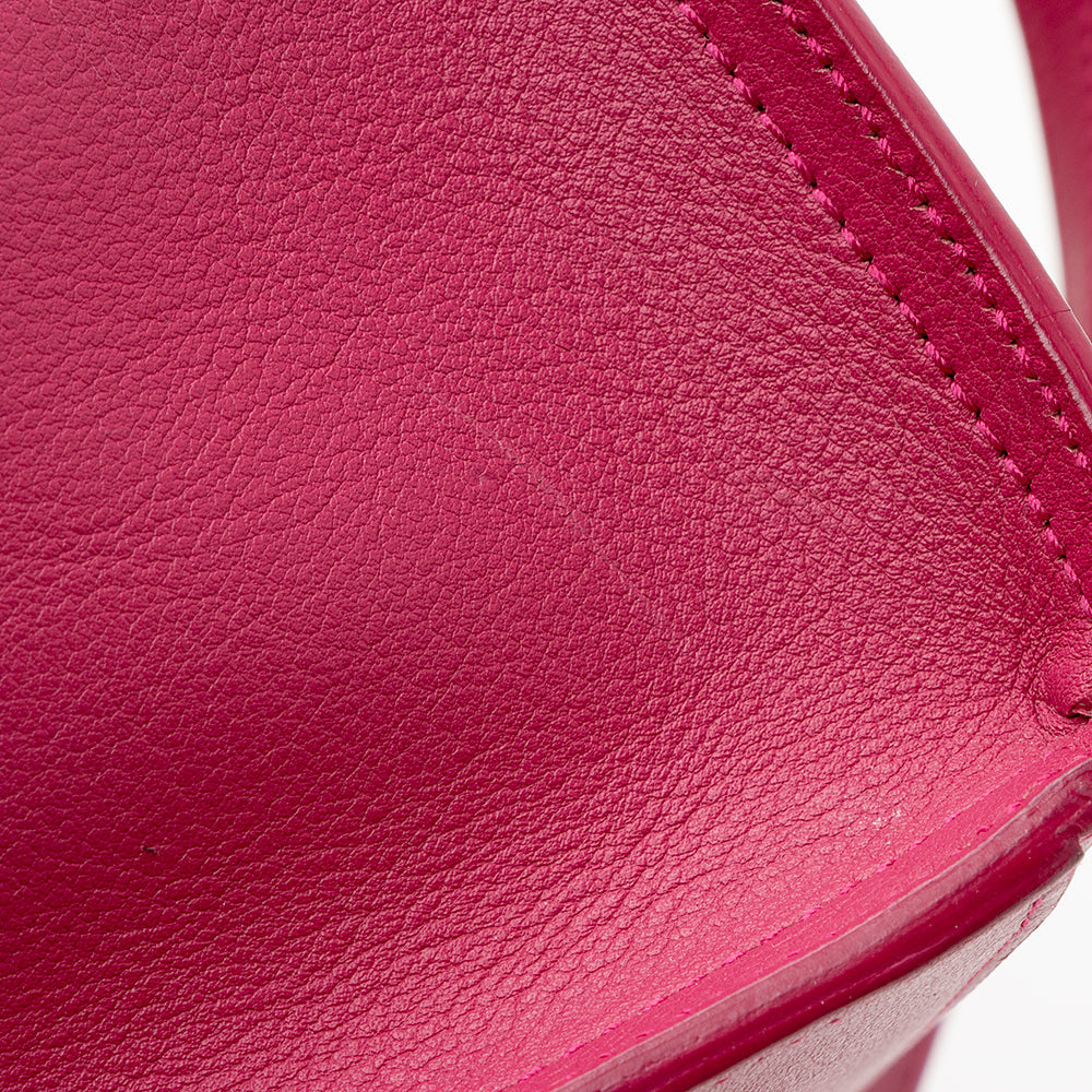 Saint Laurent Calfskin Cabas Chyc Small Tote