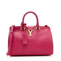 Saint Laurent Calfskin Cabas Chyc Small Tote