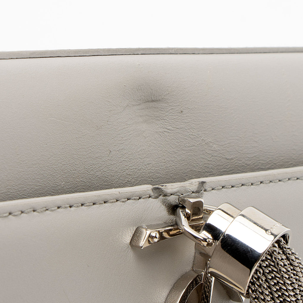 Saint Laurent Smooth Calfskin Monogram Kate Tassel Medium Shoulder Bag