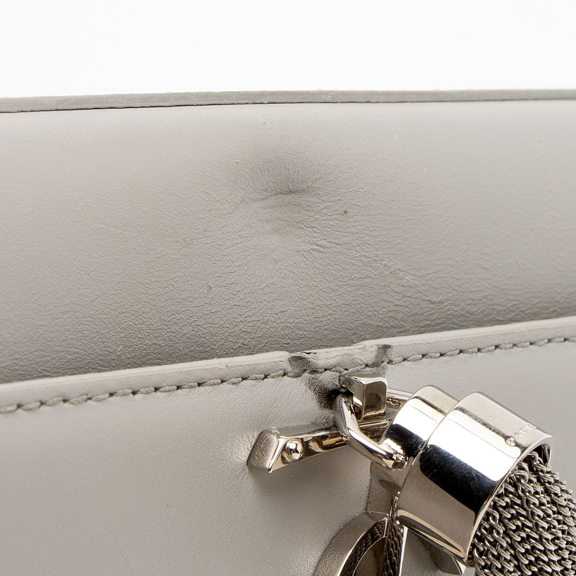 Saint Laurent Smooth Calfskin Monogram Kate Tassel Medium Shoulder Bag