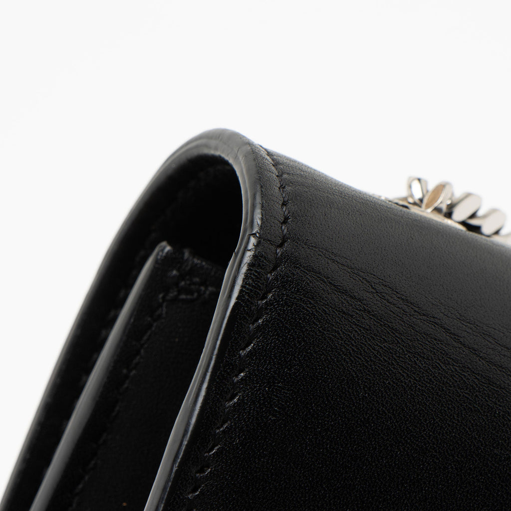 Saint Laurent Smooth Calfskin Monogram Kate Tassel Medium Shoulder Bag