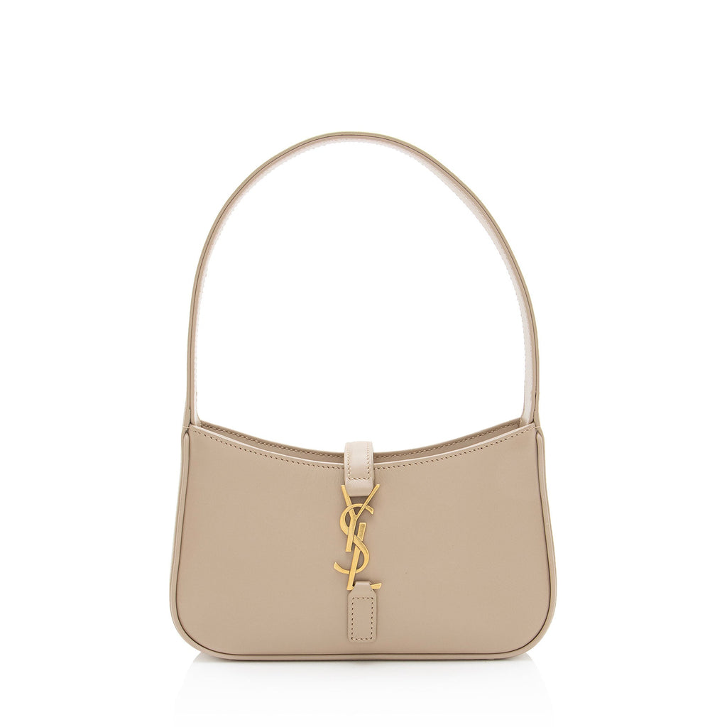 Saint Laurent Smooth Calfskin Monogram Le 5 A 7 Mini Hobo