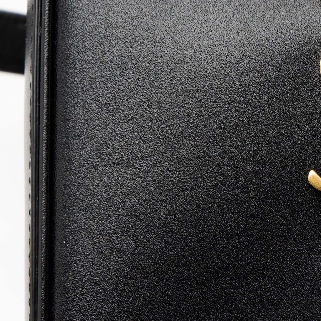 Saint Laurent Smooth Calfskin Monogram Le 5 A 7 Vertical Mini Crossbody