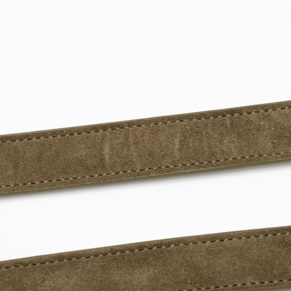 Saint Laurent Suede Monogram LouLou Chain Small Crossbody