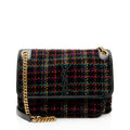 Saint Laurent Tweed Niki Medium Shoulder Bag