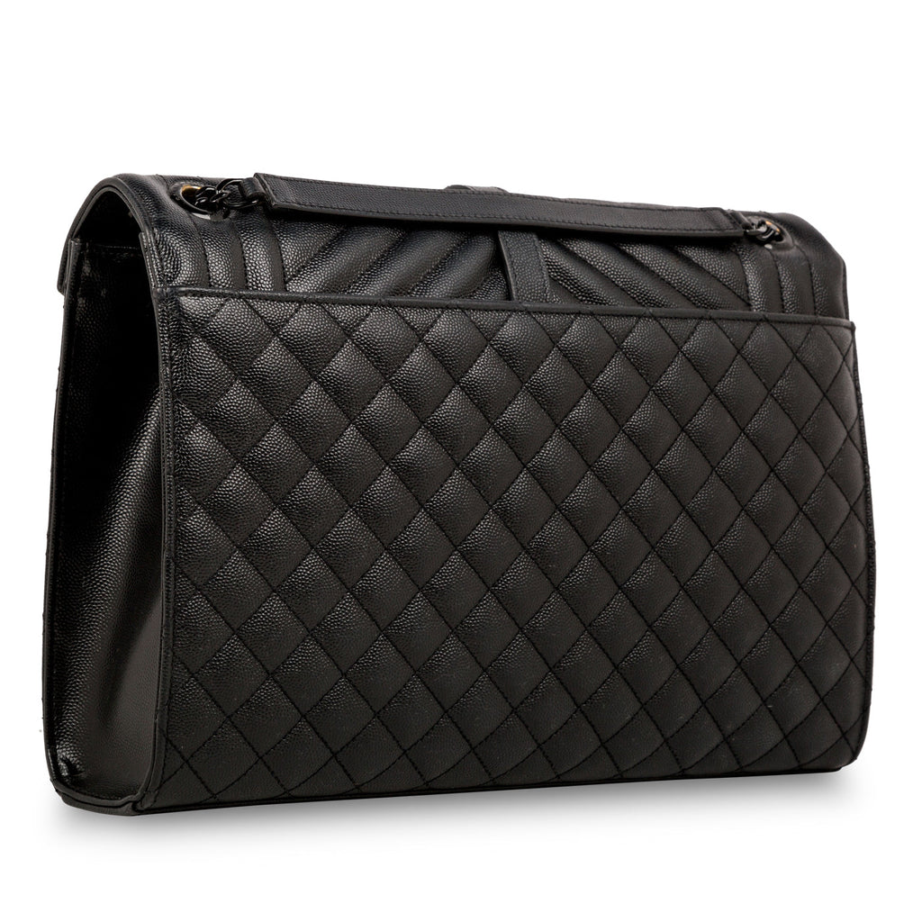 Saint Laurent Large Monogram Mix Matelasse Shoulder Bag
