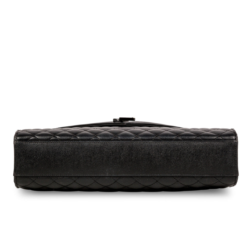 Saint Laurent Large Monogram Mix Matelasse Shoulder Bag
