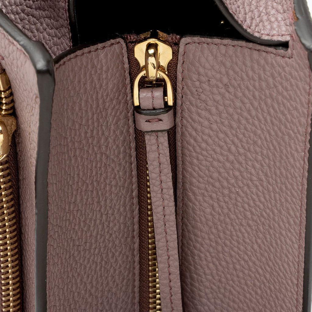 Salvatore Ferragamo Calfskin Amy Mini Tote (SHF-Hzm7kO)