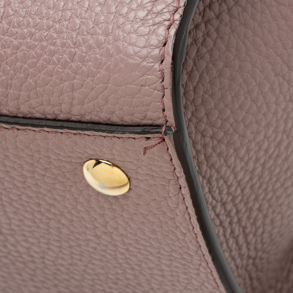 Salvatore Ferragamo Calfskin Amy Mini Tote (SHF-Hzm7kO)