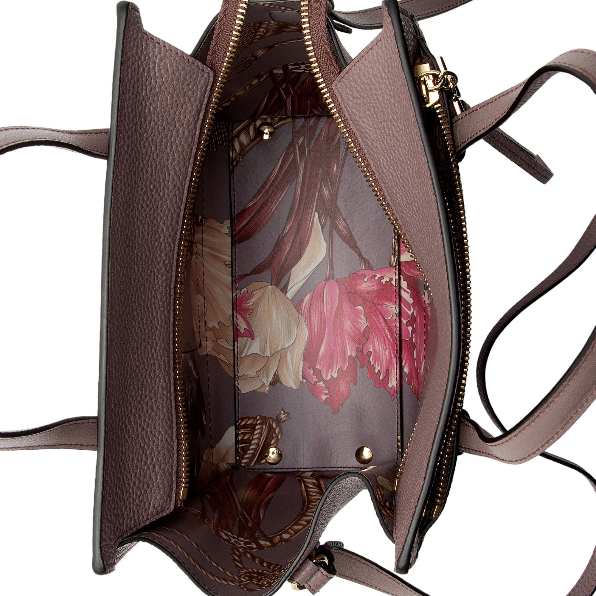 Salvatore Ferragamo Calfskin Amy Mini Tote (SHF-Hzm7kO)