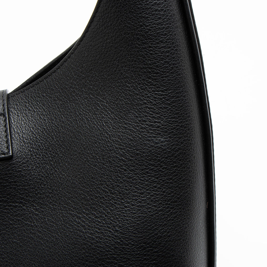 Ferragamo Calfskin Archivo Gancio Medium Hobo