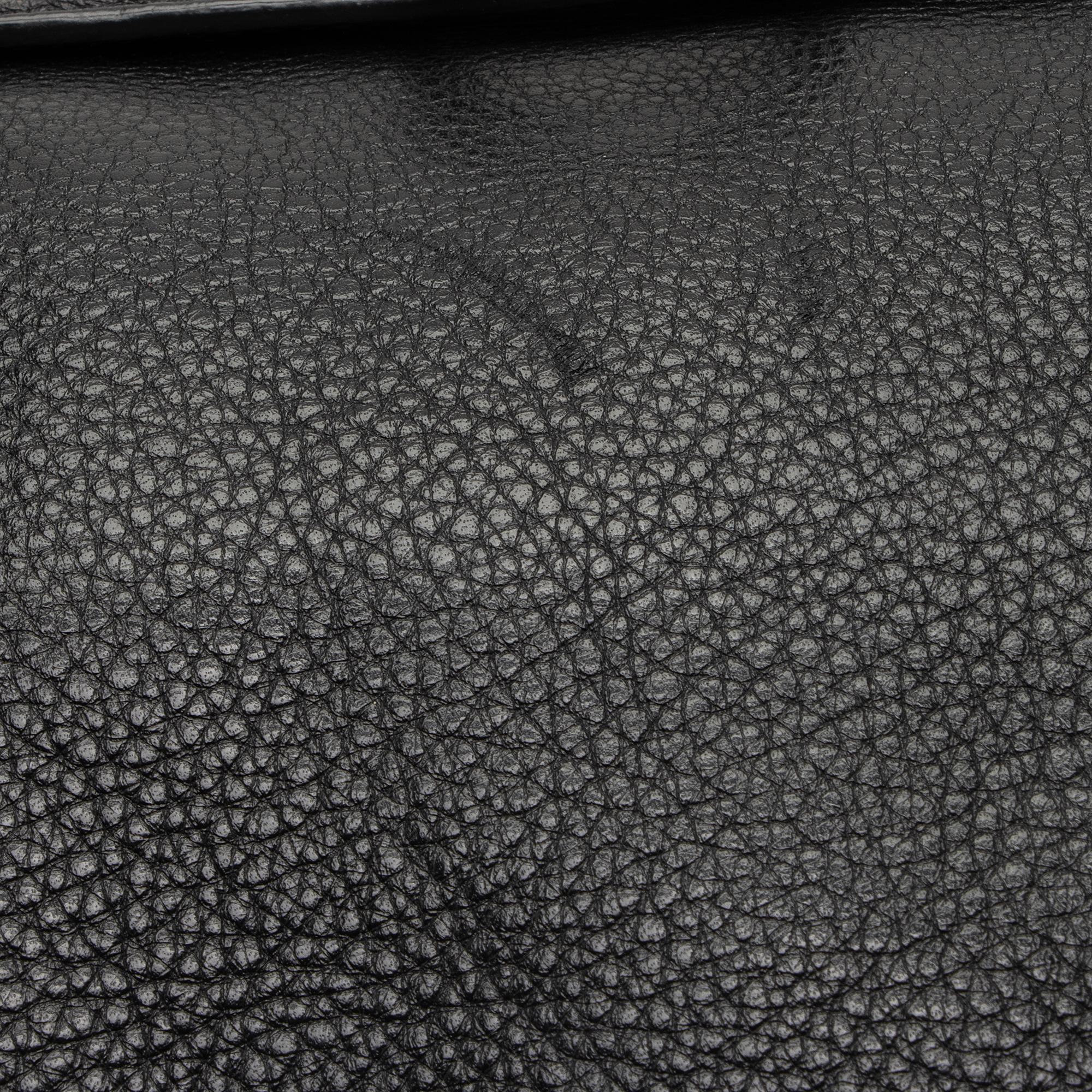 Salvatore Ferragamo Calfskin Ganchini Jules Satchel (SHF-BEZLds)
