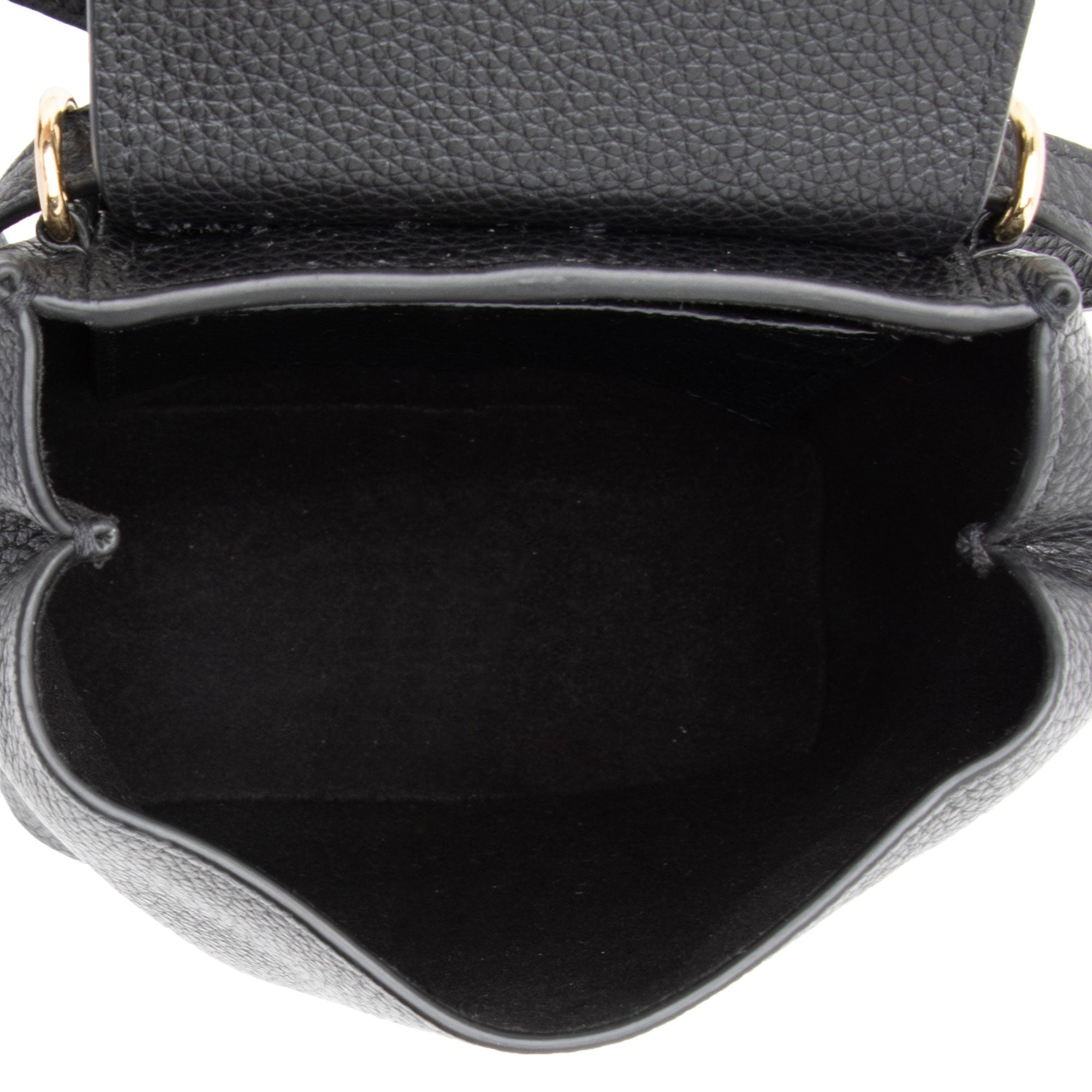 Salvatore Ferragamo Calfskin Gancini Mini Backpack (SHF-51pHFZ)
