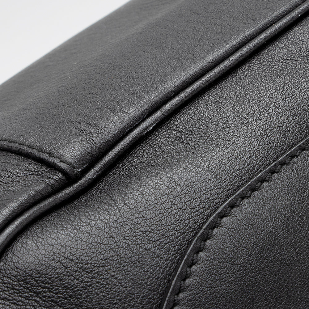 Salvatore Ferragamo Calfskin Gancini Shoulder Bag (SHF-22067)