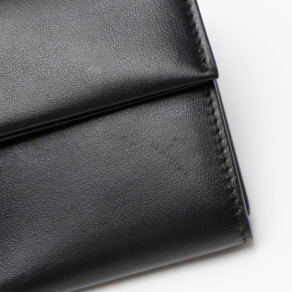 Salvatore Ferragamo Calfskin Hug Wallet on Chain