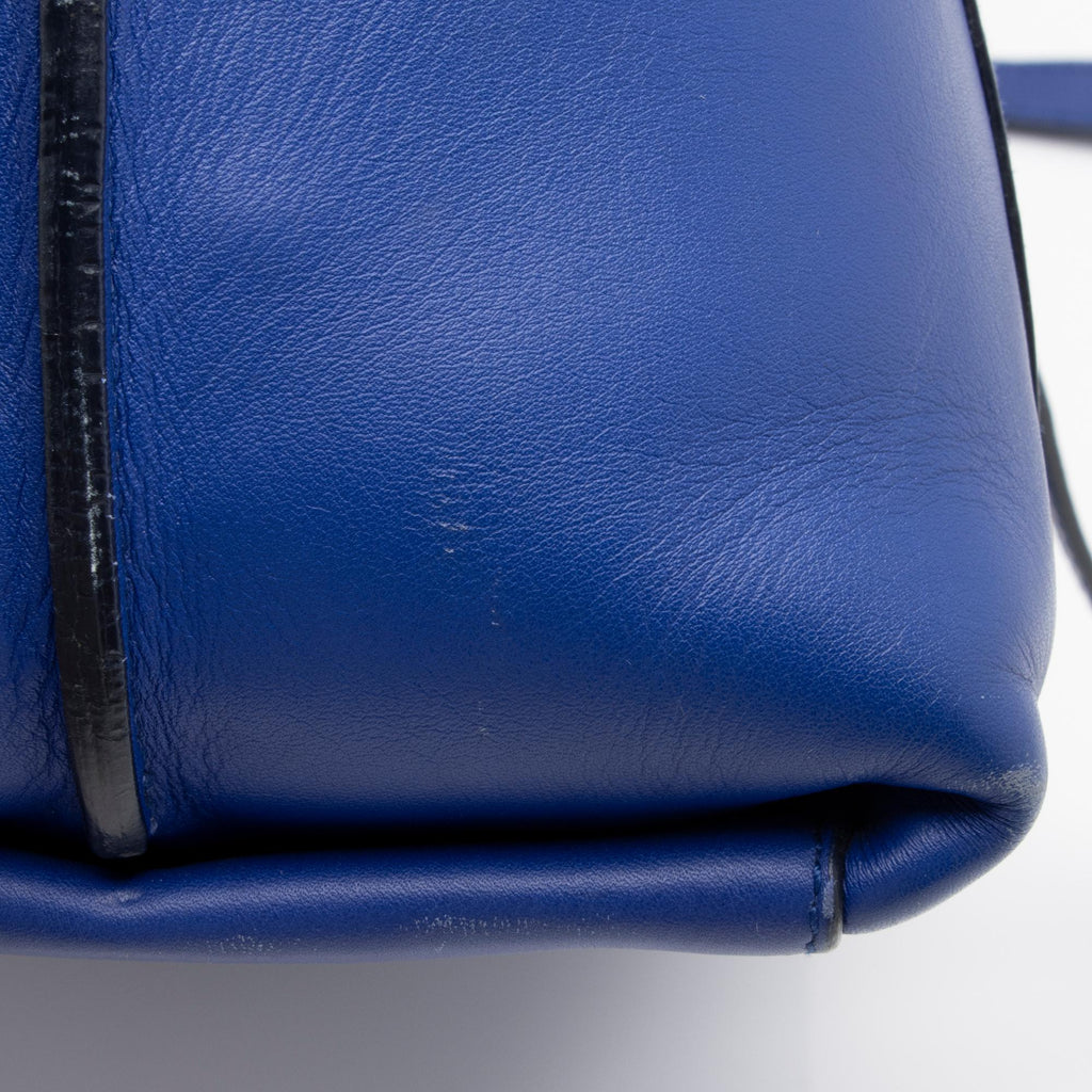 Salvatore Ferragamo Calfskin Sookie Gancini Satchel (SHF-23784)