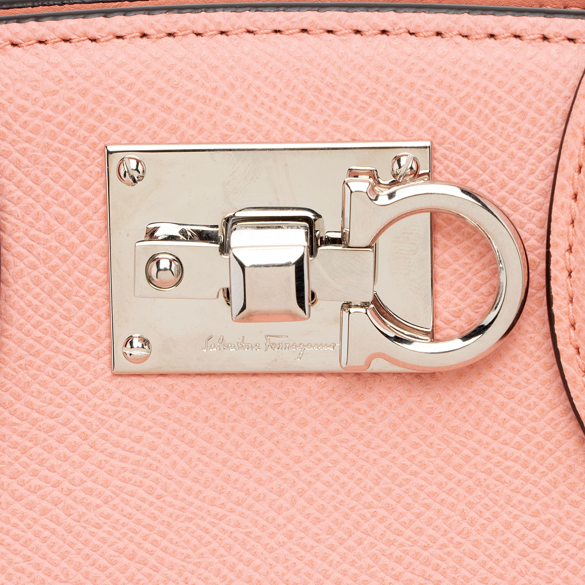 Ferragamo Calfskin Studio Small Tote