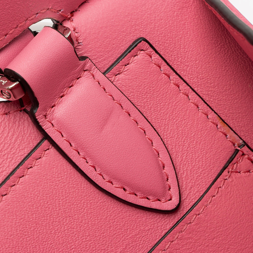 Salvatore Ferragamo Calfskin Trifolio Swing Bag (SHF-0BUPxR)