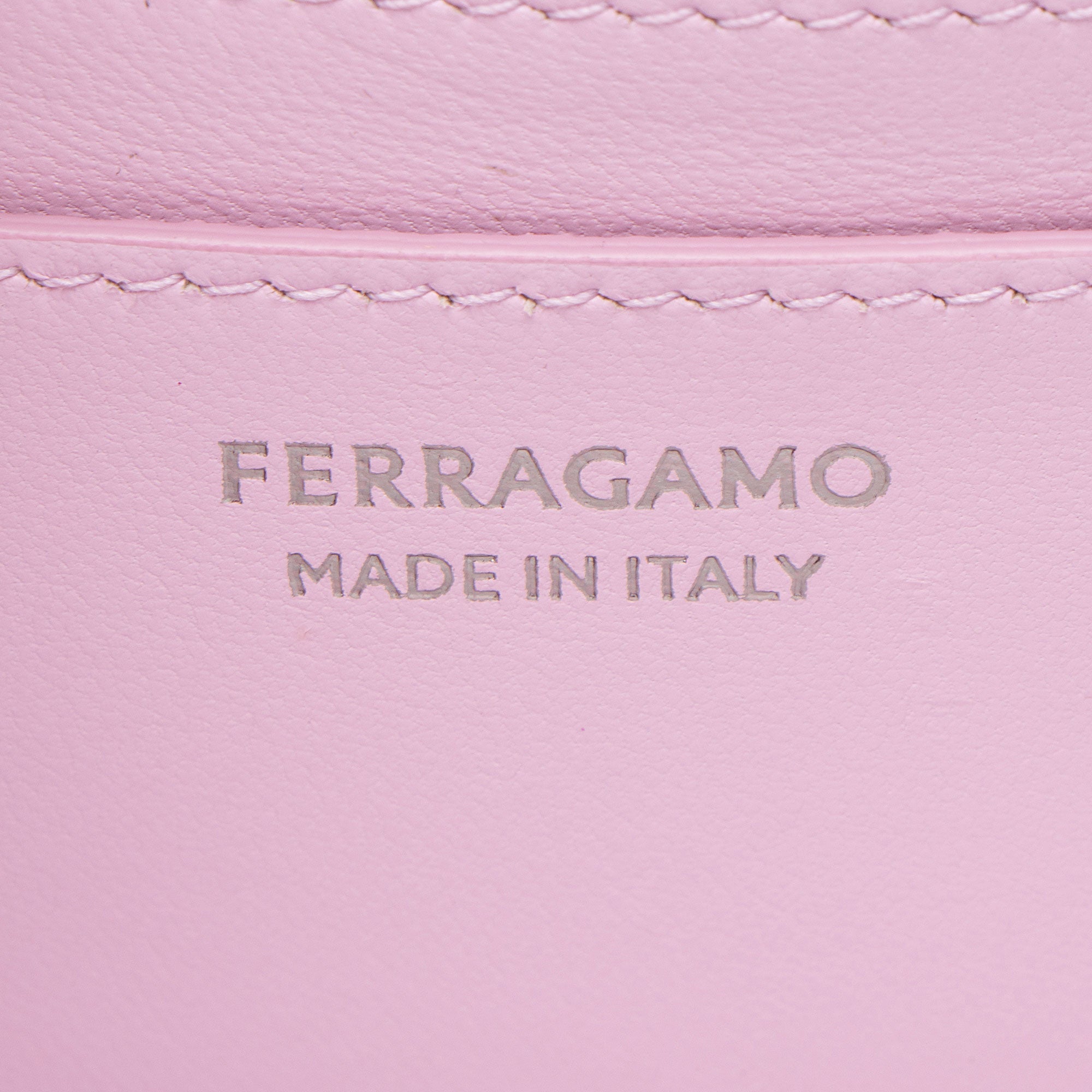 Ferragamo Calfskin Wanda Mini Top Handle