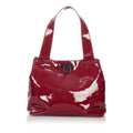 Salvatore Ferragamo Gancini Patent Leather Tote Bag (SHG-27184)