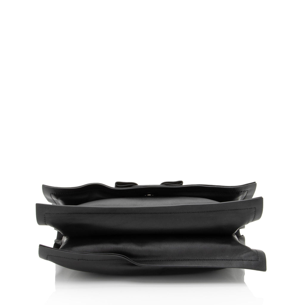 Ferragamo Leather Viva Bow Medium Bag