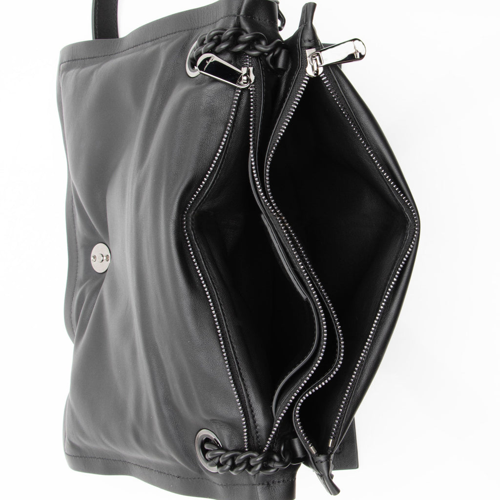 Ferragamo Leather Viva Bow Medium Bag