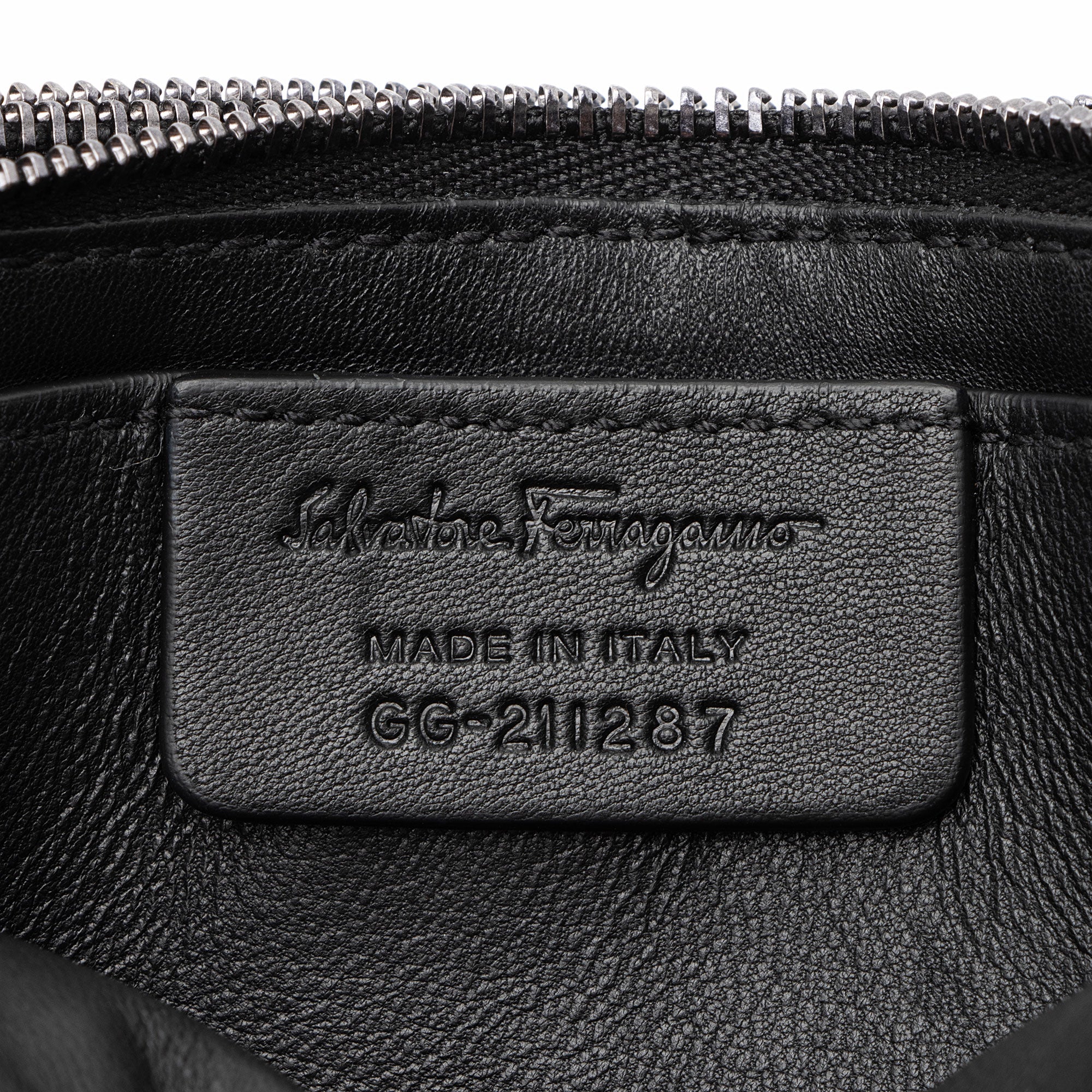 Ferragamo Leather Viva Bow Medium Bag