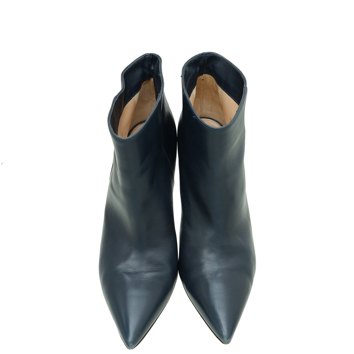 Gianvito Rossi Navy Ankle High Boots 40