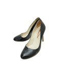 Rupert Sanderson Black Round Toe Pump 40