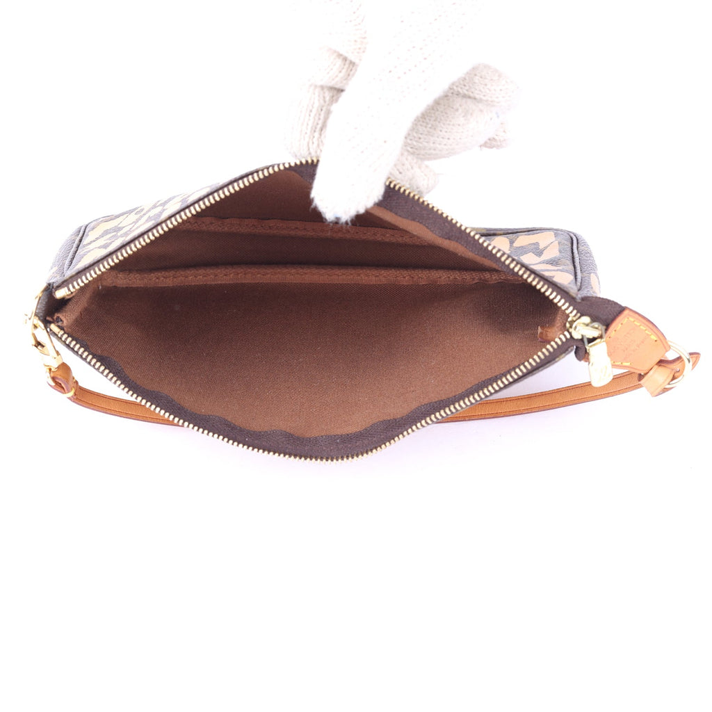 Louis Vuitton Monogram Graffiti Pochette Handbag