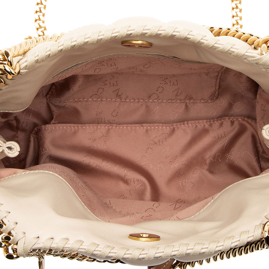 Stella McCartney Quilted Faux Leather Falabella Mini Tote