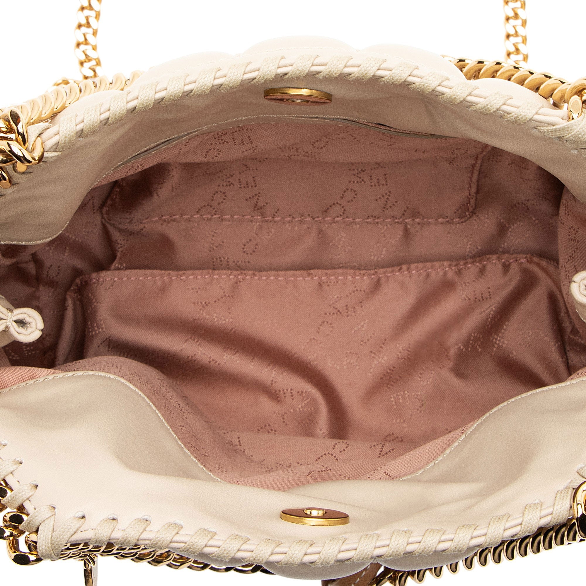 Stella McCartney Quilted Faux Leather Falabella Mini Tote