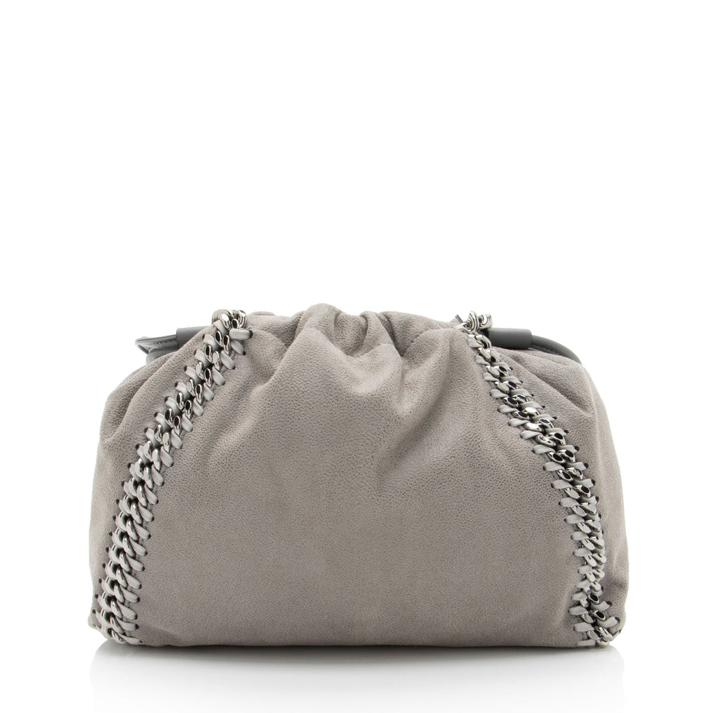 Stella McCartney Shaggy Deer Falabella Drawstring Small Tote