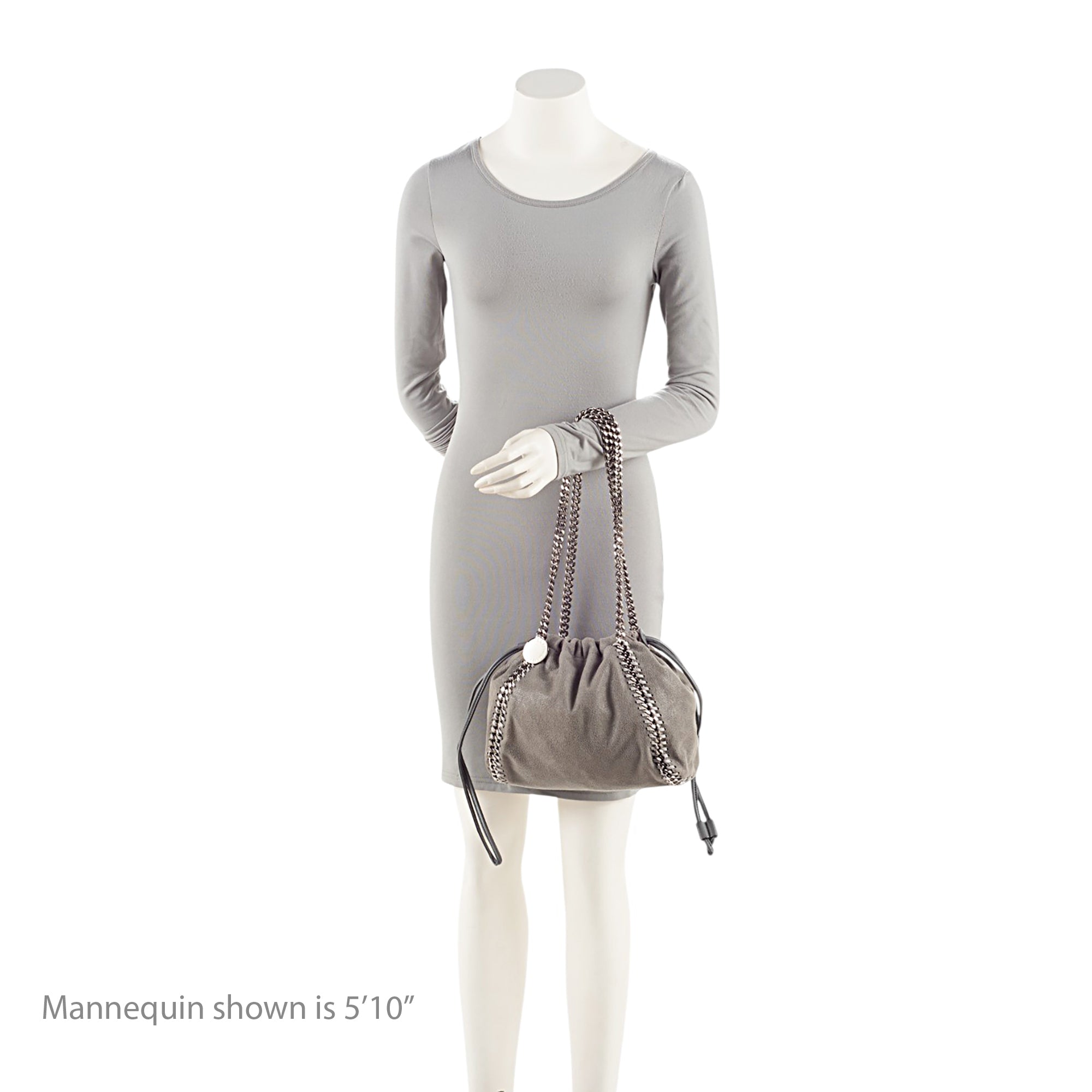 Stella McCartney Shaggy Deer Falabella Drawstring Small Tote